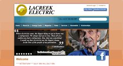 Desktop Screenshot of lacreek.com